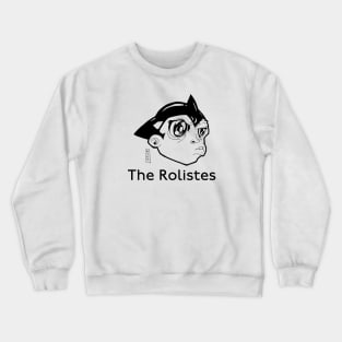 The Rolistes Podcast (Mighty Atom B&W) T-Shirt Crewneck Sweatshirt